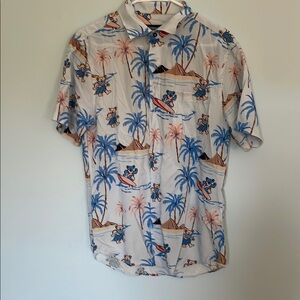 Section 119 x Grateful Dead Men's size Medium Hawaiian button down Shirt